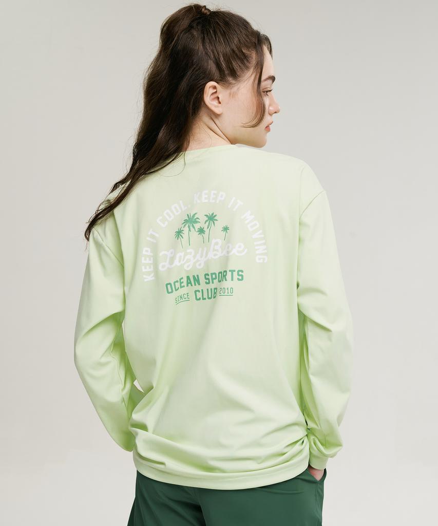 Leijibi Airfresh String Top Oversized W Long Sleeve Rash Guard (4 Colors)