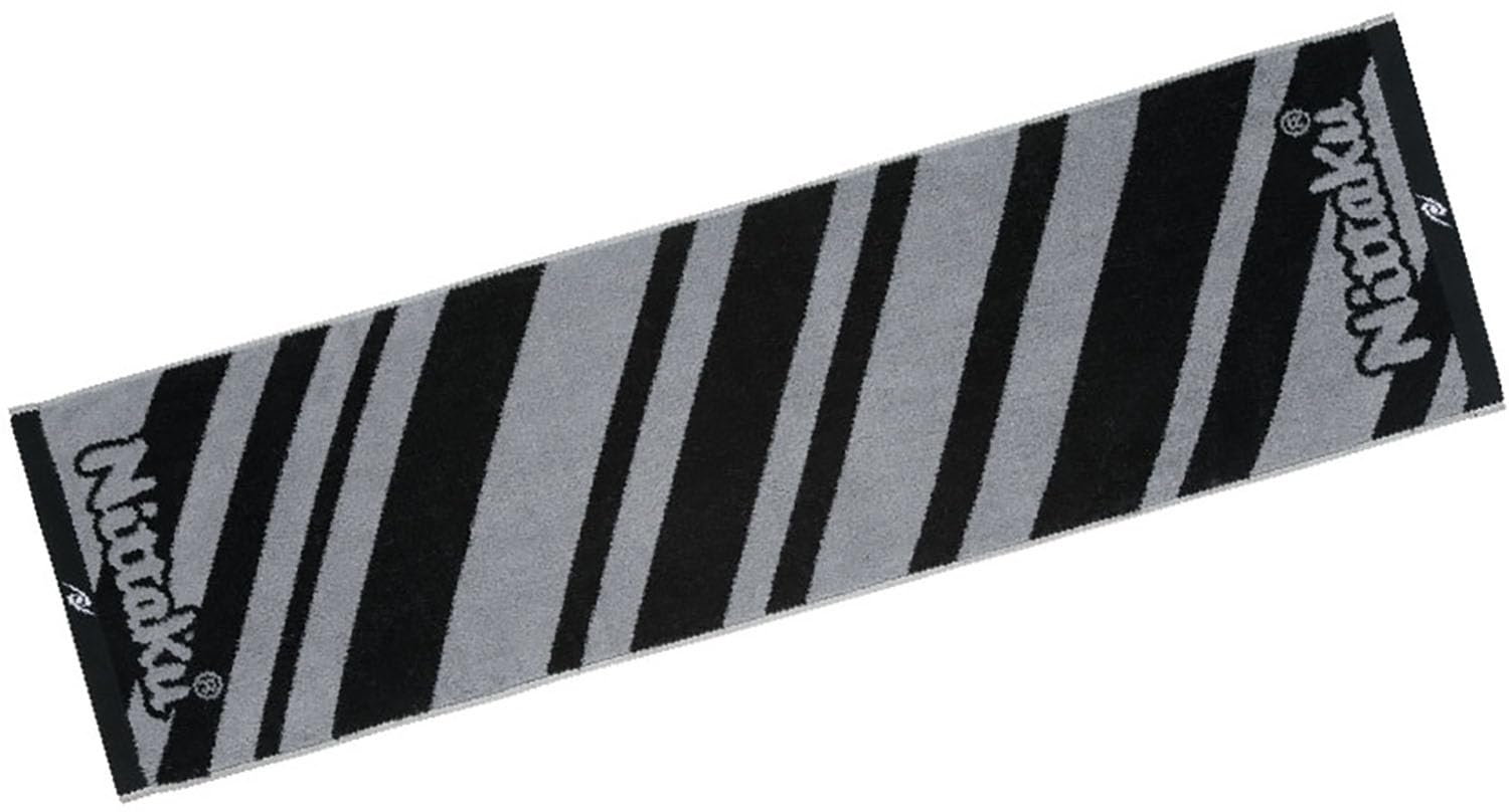

Nittaku Table Tennis Sports Towel with Terry Cloth Black NL9277 Towel, Two-Tone Front, (71) чёрный