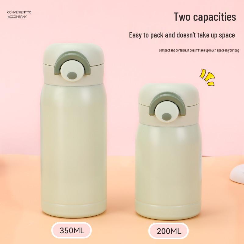Trendy Mini Pocket 304 Stainless Steel Insulated Cup for Kids - Portable and Cute Pop-Up Design