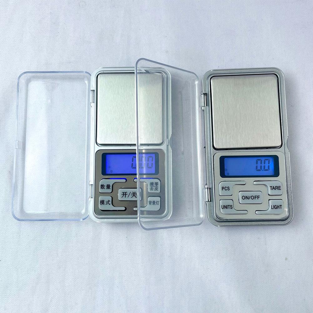 

Digital Mini Scale 500G X 0.01G High Presicion Electronic Pocket Scale For Jewelry Gram Weight Backlight Scales