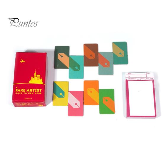 A Fake Artist Goes To New York Christmas Stocking Stuffer or Secret Santa Gift Party Drawing Game for 5-10 Players