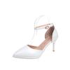 Fashion Women's Fashion Slim Heel Shoes Fall New Pointy Head Shallow Mouth Line with Air Low-top High Heels