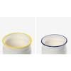 Daily Like Milky Drainable Cutlery Case S + L Set, White, 1 Set, Korean Popular Tableware