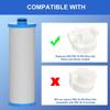 KW1 RV Water Filter 2.5 X 10" Compatible With RCS/FR1 Housing Replaces KW1 And FRE-10-BN Filtration Systems, 2-Pack