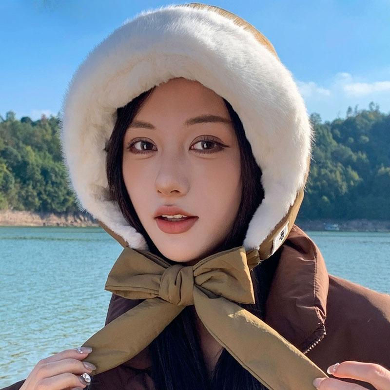 Trapper Hat for Men Women Winter Fur Lined Ear Flap Hunting Cap Warm Thicke Cold Weather Beanie with Ear Protection Lei Feng Hat