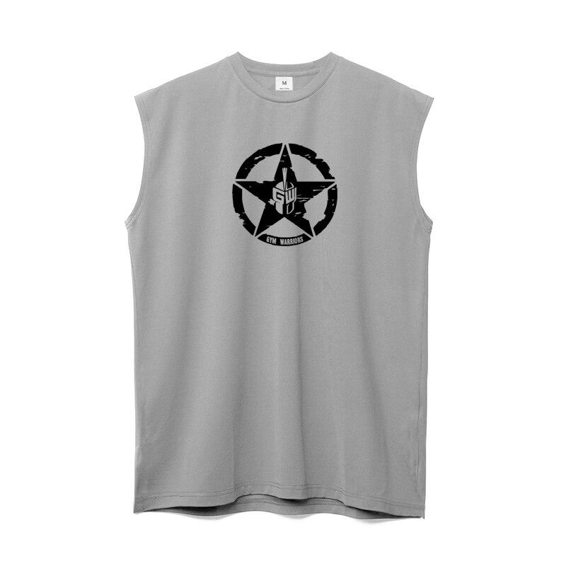 Muscleguys Men's Fitness Loose Breathable Tank Top for Sports Training Sleeveless Top