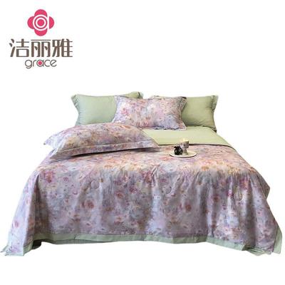 Jie Li Ya Ice Silk Printed Summer Quilt