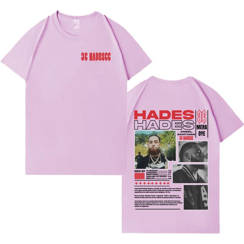 Rapper Hades 66 Make Money Not Friends 2025 Gothic Short Sleeve Tee Shrit Cotton Mens Tees High Quality Crewneck Tops Teenagers