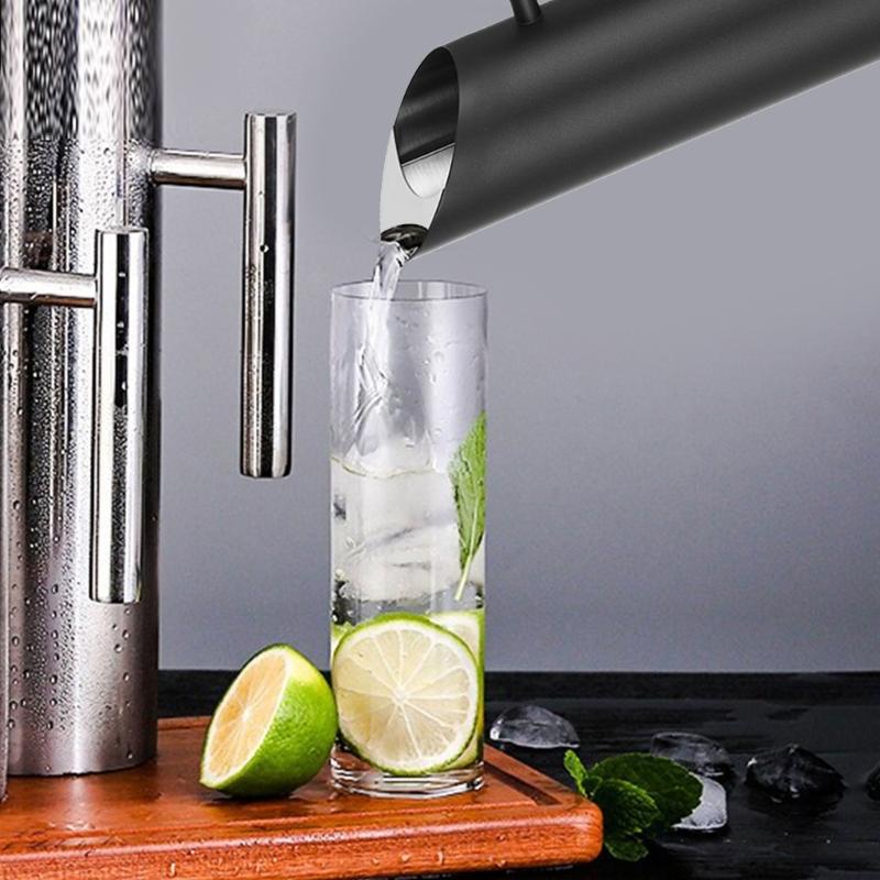 Multifunktionale Wasserkessel mit großem Fassungsvermögen, Edelstahl-Flüssigkeitsbehälter, Getränkespender, geeignet für den täglichen Gebrauch