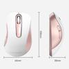 Memzuoix Wireless Mouse, 2.4GHz, Ergonomic Design, Long-Term Use, Fatigue-Free, 1400DPI High-Precision Optical Tracking, USB Receiver Included, 5 Butt