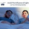 Soft Breathable Warm And Cool Dual Use Sleep Eye Mask Lightweight Warm And Cool Dual Use Eye Mask for Relieving Eye Fatigue Nap