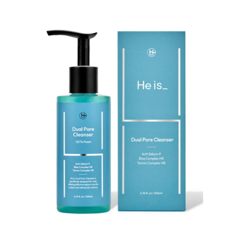 Hiiz Dual Pore Cleanser for Men — Pore & Blackhead Removal