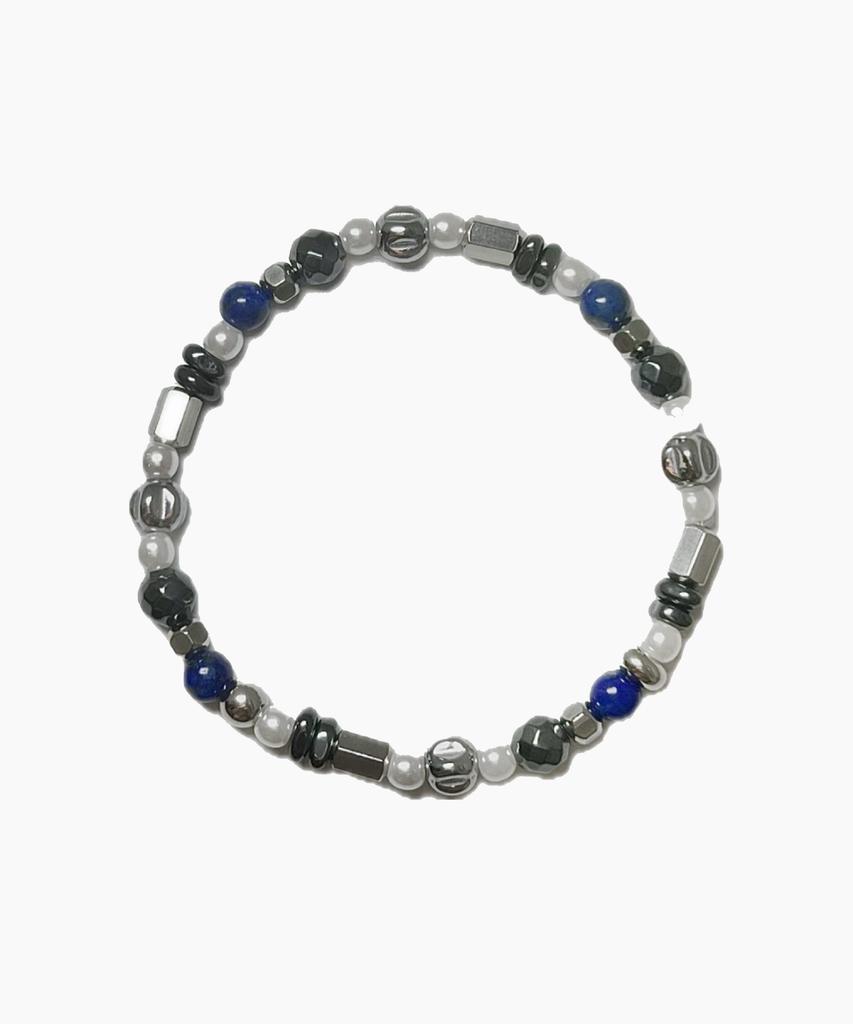 September5 Blue Stone Mix Biz Bracelet