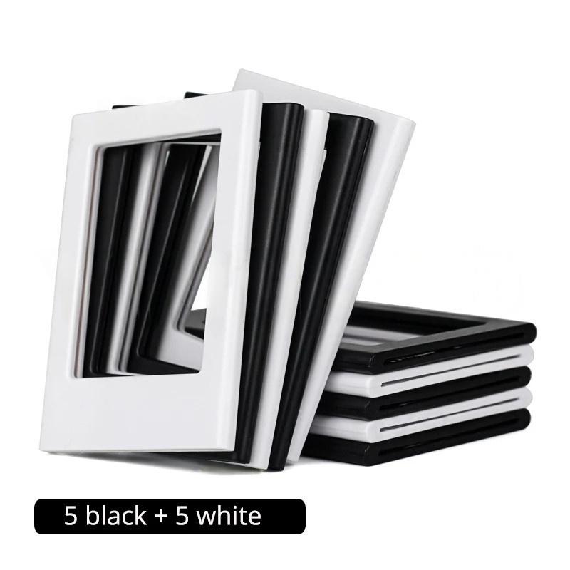 5/10 Stück 3-Zoll Magnetischer Fotorahmen für Fujifilm Instax Mini Polaroid Bilder Kühlschrank-Displaybild Für Küche Zuhause Geschenk