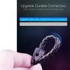 EONLINE 3A 3D Portable Leather PD Mini Micro USB Bracelet Super Fast Charger Data Charging Cable Sync for Android Type-C Phone