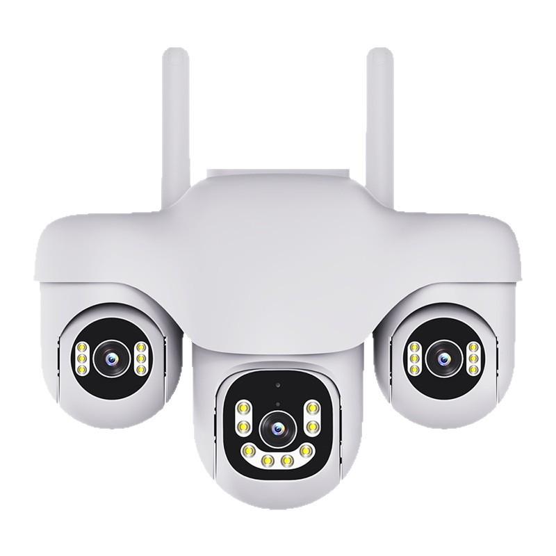 V380 Tri-Lens Wireless 4G WiFi Security Camera, Indoor/Outdoor, 6MP