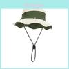 Summer Fisherman Hat With Wide Brim And Breathable Polyester For Outdoor Fishing And Hiking