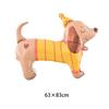 Pink Pet Dog Party Plate Cup Napkin Tablecloth Pet Paw Tableware Set Dog Party Decor Puppy Dog Birthday Party Decor Supplies