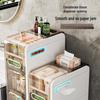 JEKO&JEKO Bathroom Floor-Standing Crevice Storage Cabinet