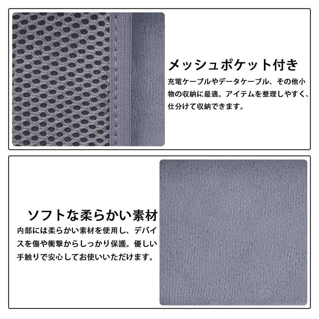 (Case Only) Brother DS-640/DS-620/DS-740D/DS-720D/MDS-820W Mobile Scanner Storage Case, Black - co2CREA