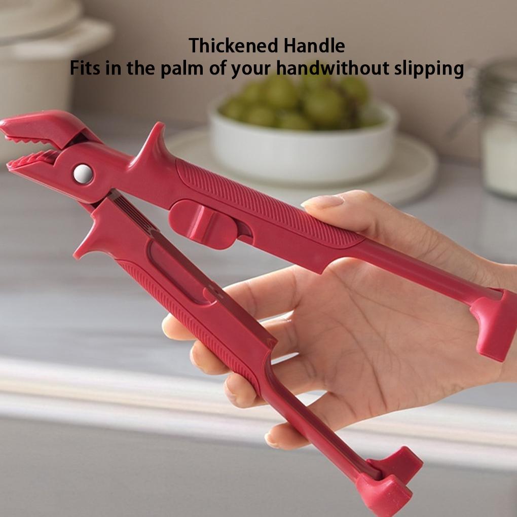 New 2-in-1 Anti Scalding Tray Holder Bowl Holder Multifunctional Tray Holder Anti Slip Home Kitchen Silicone Anti Scalding Clip