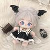 niannyyhouse 20cm Plush Toy Clothes Black Dress Scarf Shorts Cotton Doll Dress-Up Doll Accessories