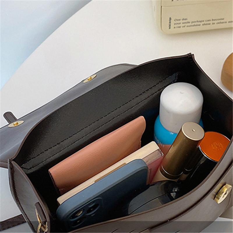 Leisure Vintage Commute Square Backpack Simple Women's Handbag Crossbody Bag Women Gift Single-shoulder Bag