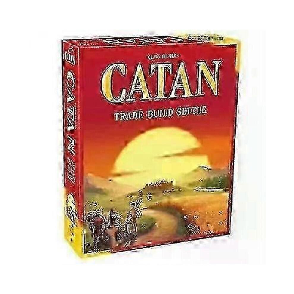 English version catan board game puzzle leisure toy game card 25th anniversary edition playing games 2-8 people party card games Gifts
