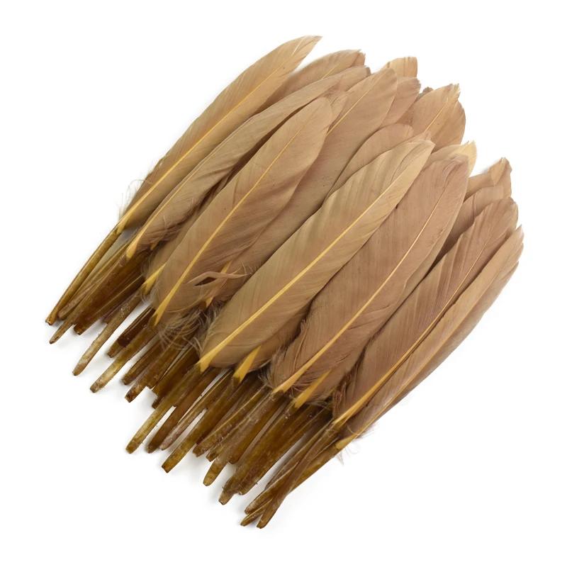 Duck Feathers for Crafts 10-15CM/4-6" Goose Feathers for Jewelry Making White Wedding Feathers Decoration Carnaval Assesoires
