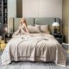Conjunto de Colcha de Verão Jacquard de Luxo Leve Jie Li Ya
