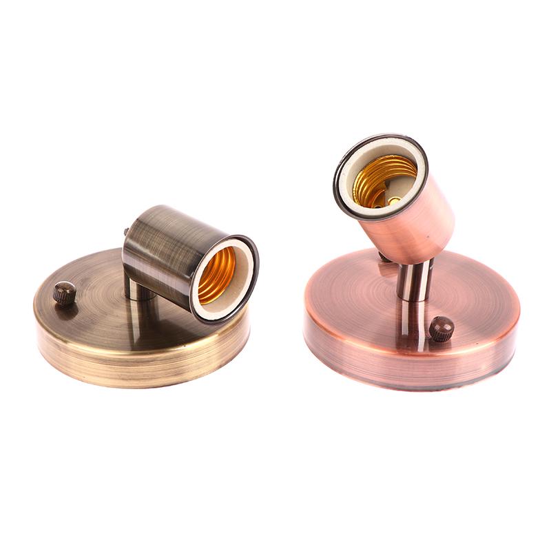 Dulie universală pentru lampă E27, cu cap șurub ceramic, cu direcție de 180 de grade