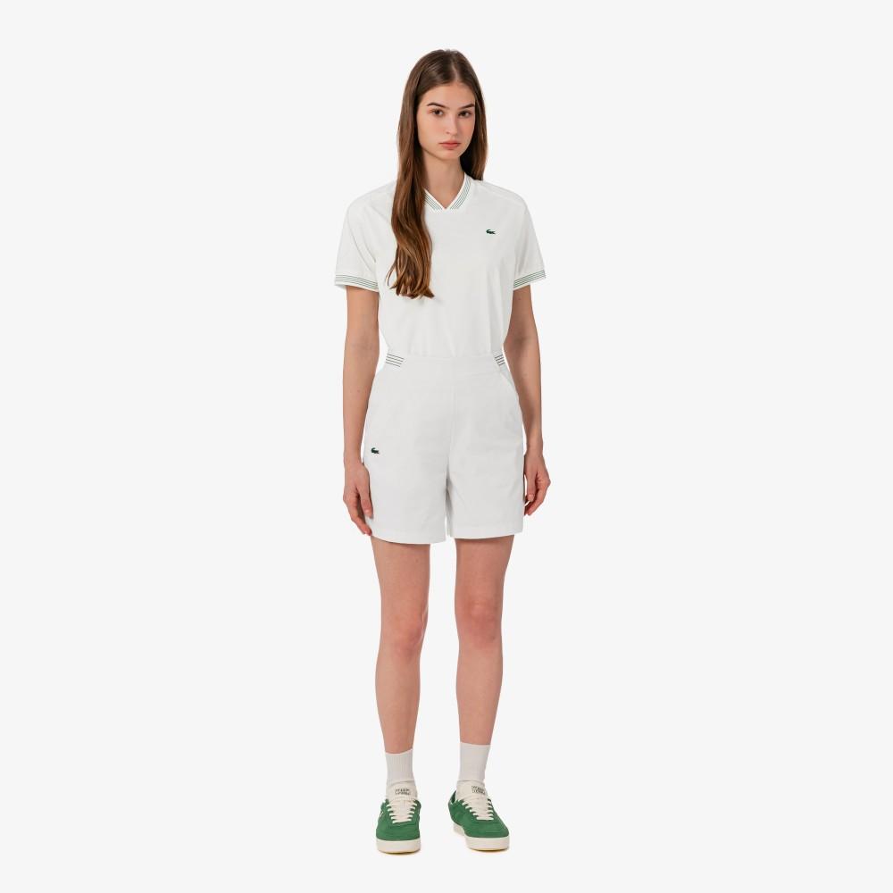 [lacoste] Women's Woven Setup Bermuda Shorts GF420E-56G70V