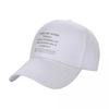 Sunday In The Park With George Lyrics Baseball Cap Golf Cap Luxury Unisex Hat Women Unisexs