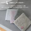 oruTa Towel Handkerchiefs, Plain, 10-Piece Set, Imabari, Small, Men's Gift, Individually Wrapped, Perfect for Gifting, Celebrations, Retirement, Trans