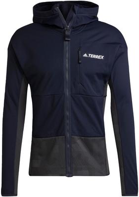 Fleece Jacket with Hood Adidas Terrex Zupahike Hooded Fleece Jacket