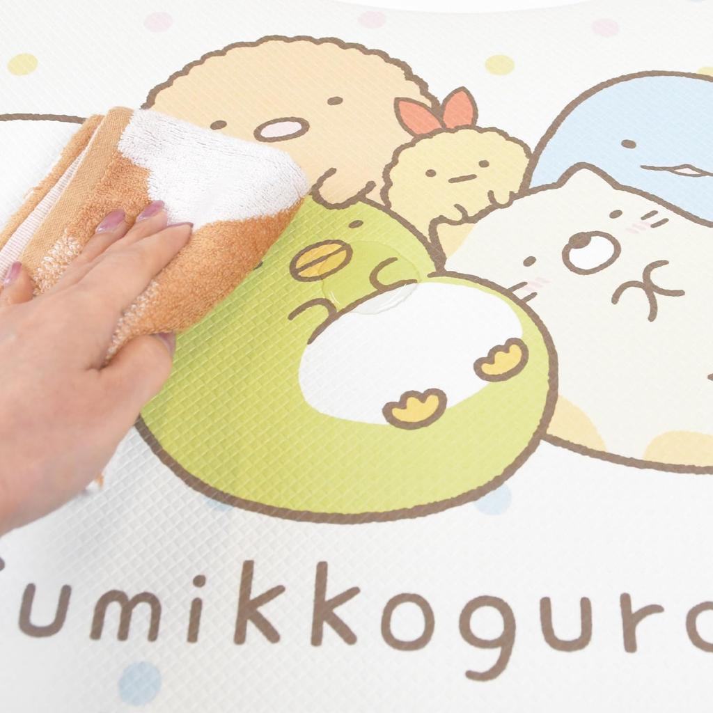 Marushin Sumikkogurashi Honwaka Time Toilet 6586059200 Mat, Wipeable, Water-Repellent, Non-Slip, PVC,