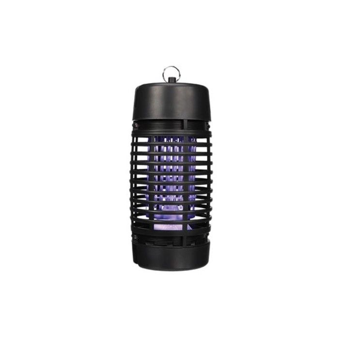 Perel Tueur d insectes LED UV électrique, grille 1000V, fonctionnement silencieux, bac amovible, couverture 25 m²