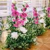 Blumig Realistisch Künstliche Bougainvillea Groß Seide Seidenblume Hängende Ranken 80cm Lang Birnblütenzweig Hochzeitsdekoration
