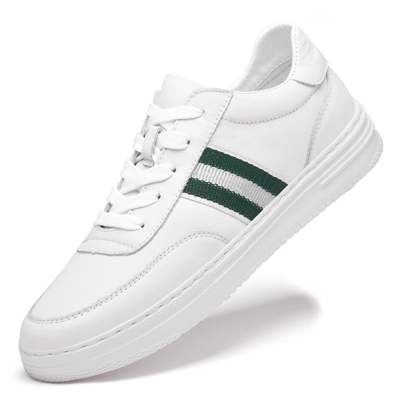 

Мужские брендовые кроссовки Весна Осень Легкие Мужские Повседневные Дышащие Нескользящие Универсальные Мужские Туфли Натуральная Кожа Обувь для улицы 45 белый