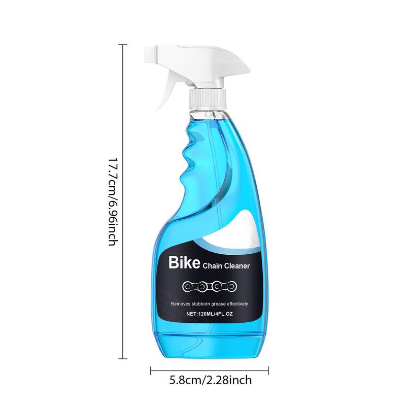 Motorcycle Bicycle Chain Cleaner 120ML Degreaser Bike Cycling Equipment Maintenance Efficient Rust Removal Spray Dirt Removal