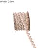 5Meter Natural Vintage Burlap Jute Ribbons Christmas Party Handwork Gift Wrapping DIY White Jute Ribbon Home Wedding Decoration