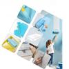 SHGO-Paint Roller Set With Pole, Paint Roller Kit Including Paint Tray Liners Plastic Sheets For Painting Walls& Ceilings In Hou