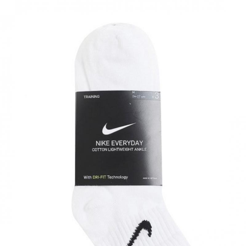 Nike Lightweight Ankle 3 Pack Socks
