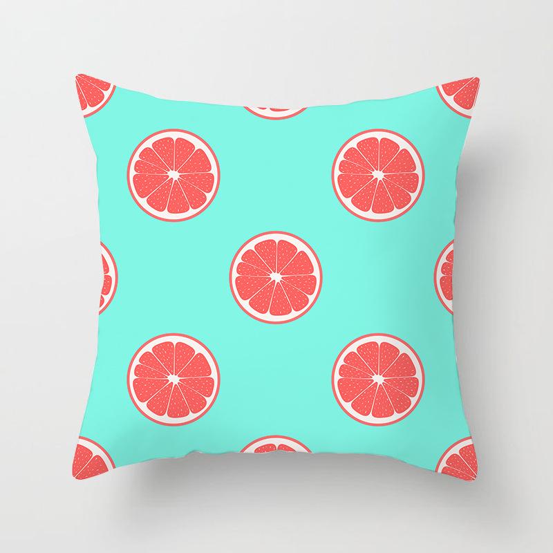 Frische Sommerfrucht Kissenbezug Zuhause Sofa Kissenbezug Kissenbezug