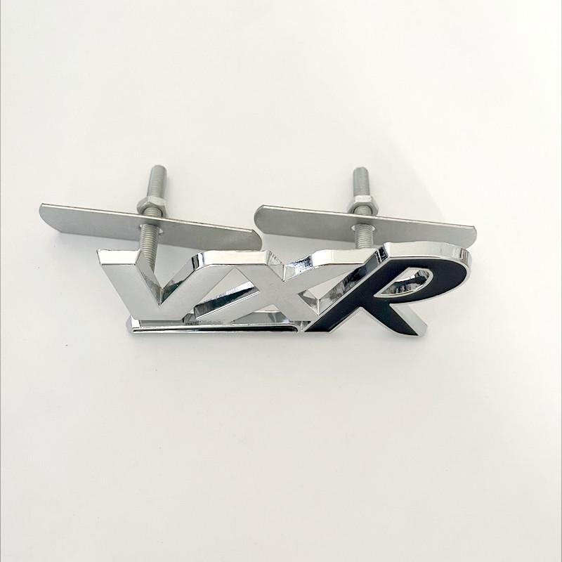3D Metal Chrome Black Red Logo VXR Emblem Car Fender Side Badge Rear Trunk Decal For Buick New Regal VXR Sticker Accessories