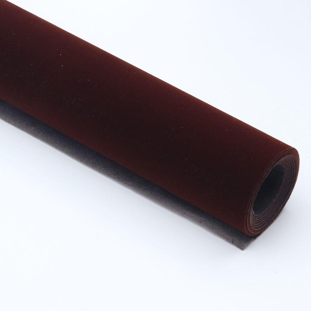 Self-Adhesive Black Flocking Cloth for Jewelry Display Cabinets