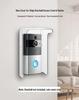 Outdoor Waterproof Visual Doorbell Sun Protection Cover with Light Blocking PC Material