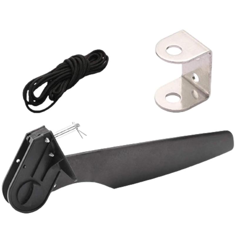

Kayak Nylon Rudder with Rope Fishing Watercraft Canoes Boats Rudder Foot Control Steering System with Control Line Kits 1