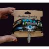 @ Fancy Adjustable Silver Feather Evil Eye Charms For Men & Women MJ-447-60%OFF