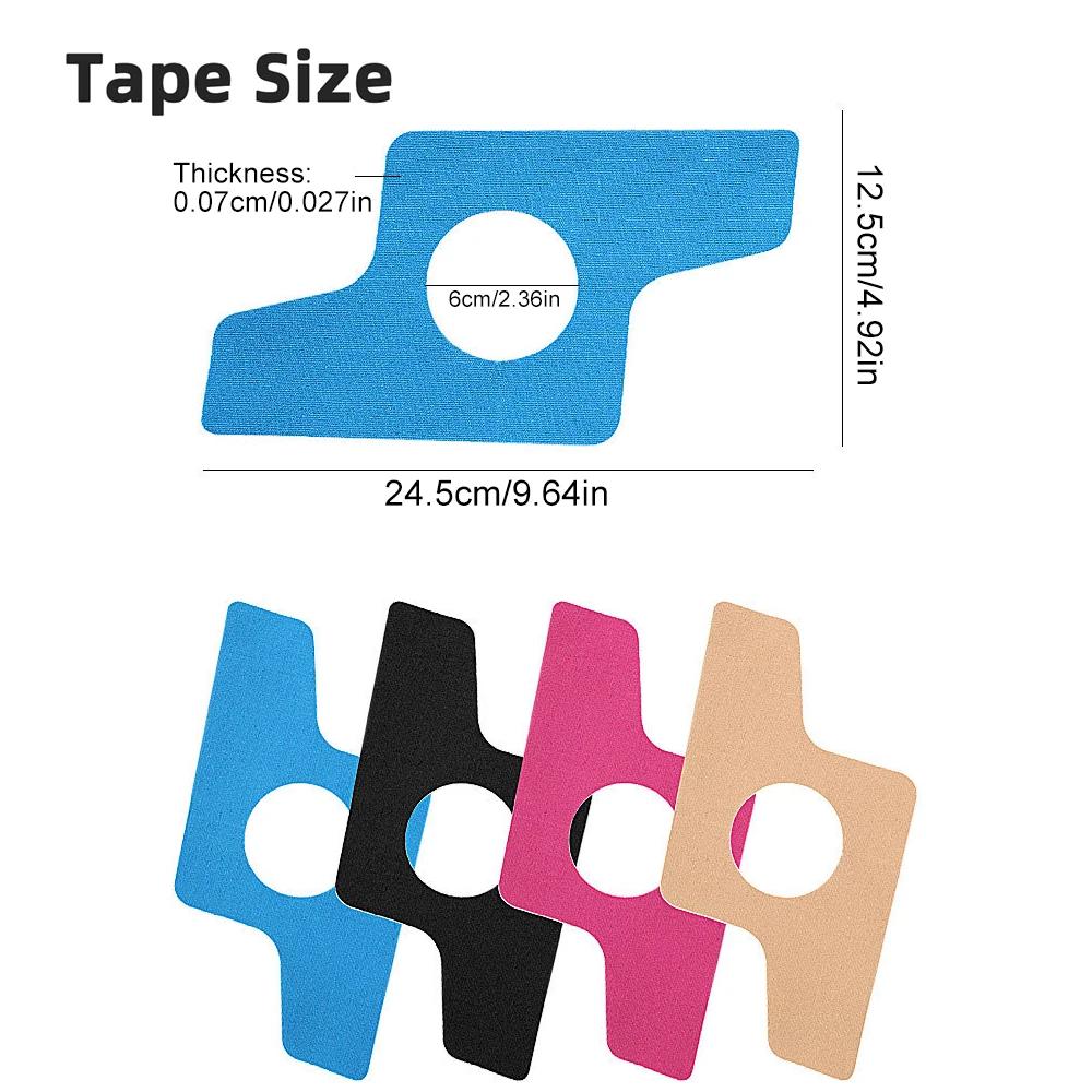 5Pcs Knee Kinesiology Tape - Pain Relief & Stability Support For Running Sports | Elastic Athletic Joint Tape